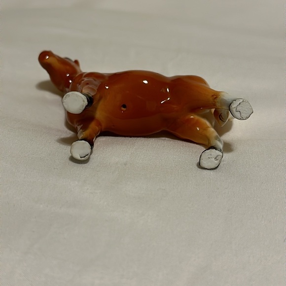VINTAGE Horse Figurine Miniature 3” - Picture 5 of 9